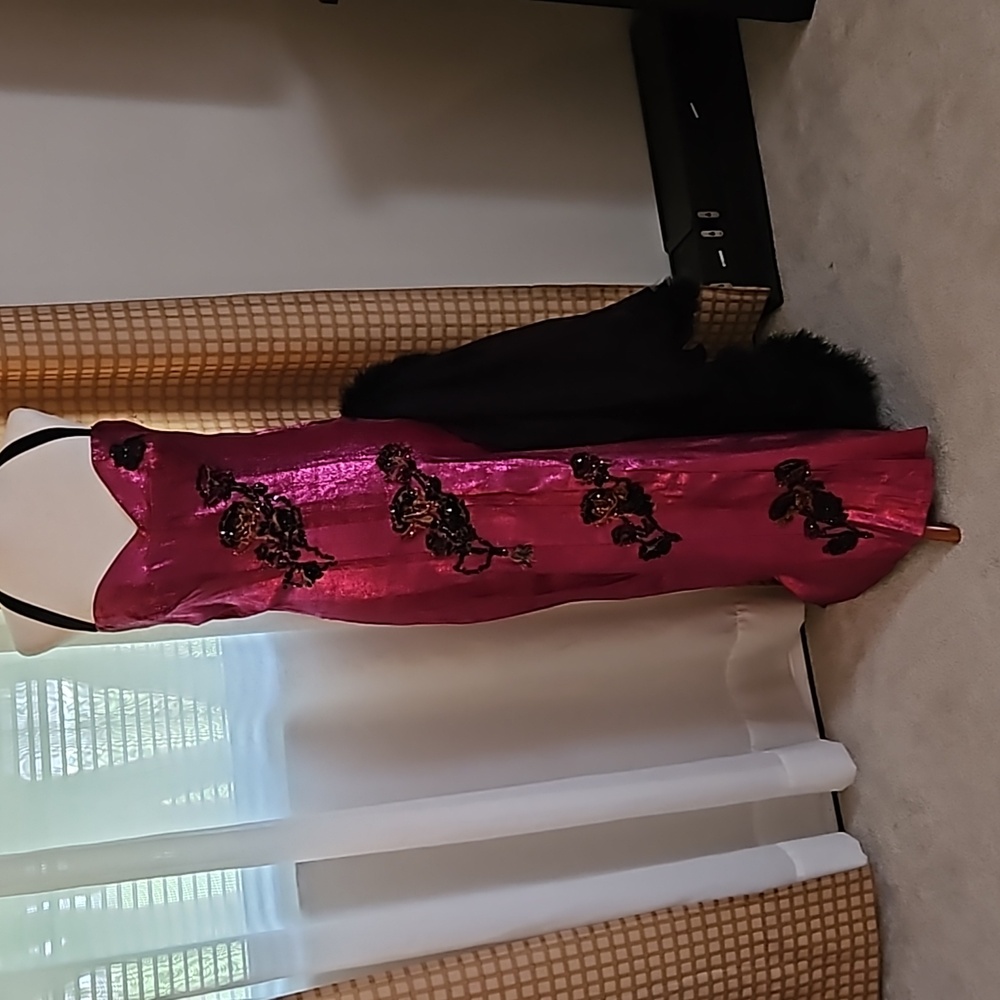 Vintage burlesque dress